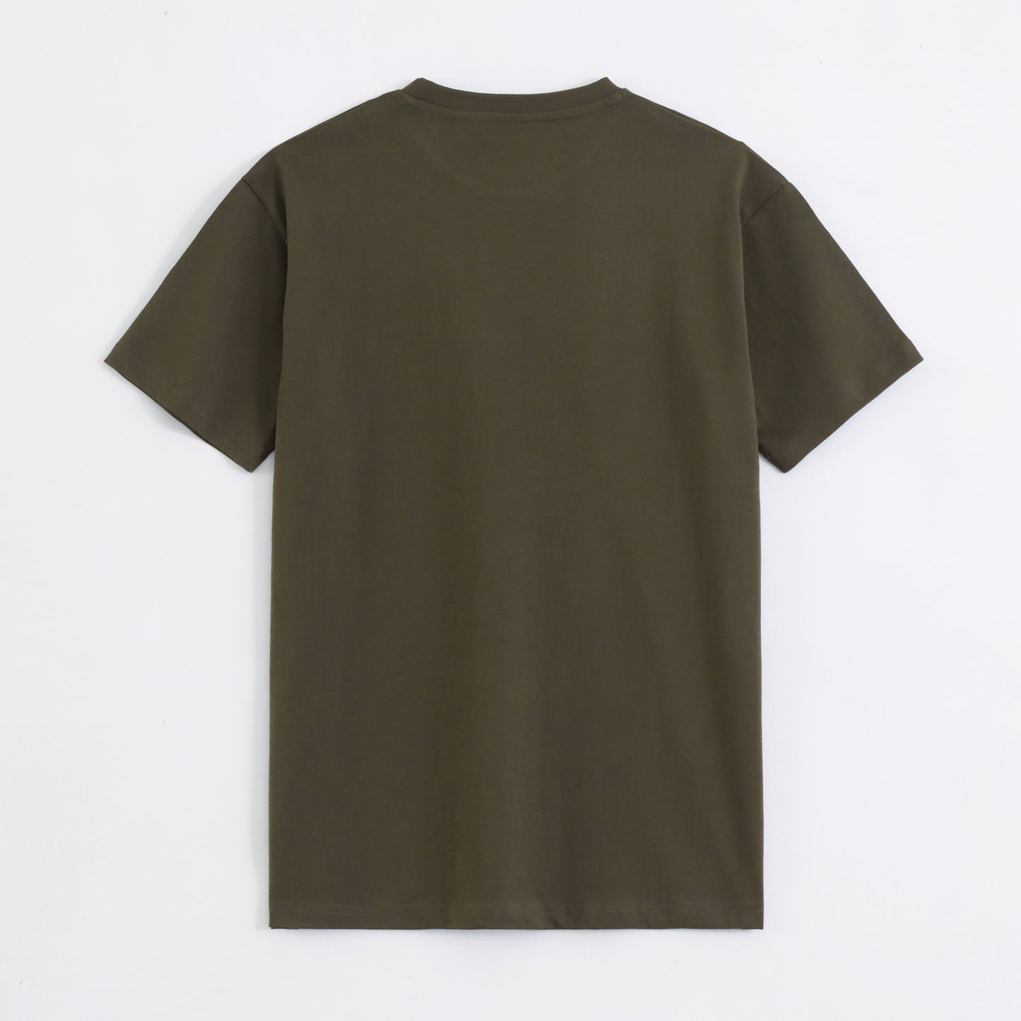 Classic Round Neck T-Shirt – Military Olive