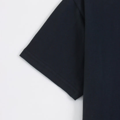 Classic Round Neck T-Shirt – Midnight Black