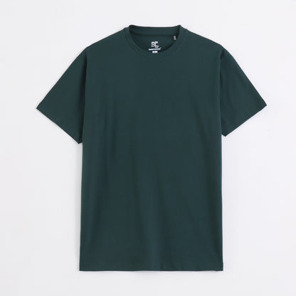 Classic Round Neck T-Shirt – Forest Green