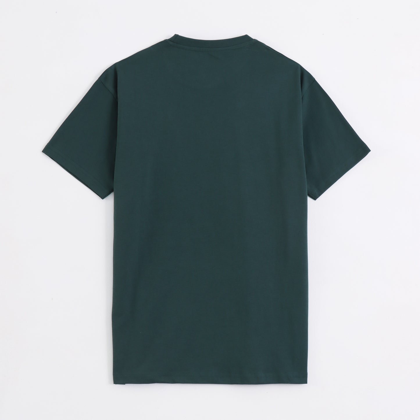 Classic Round Neck T-Shirt – Forest Green