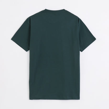Classic Round Neck T-Shirt – Forest Green