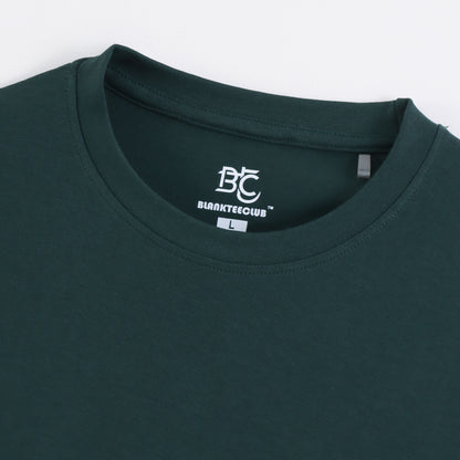 Classic Round Neck T-Shirt – Forest Green