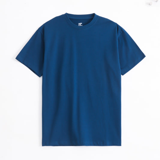 Classic Round Neck T-Shirt – Ocean Teal