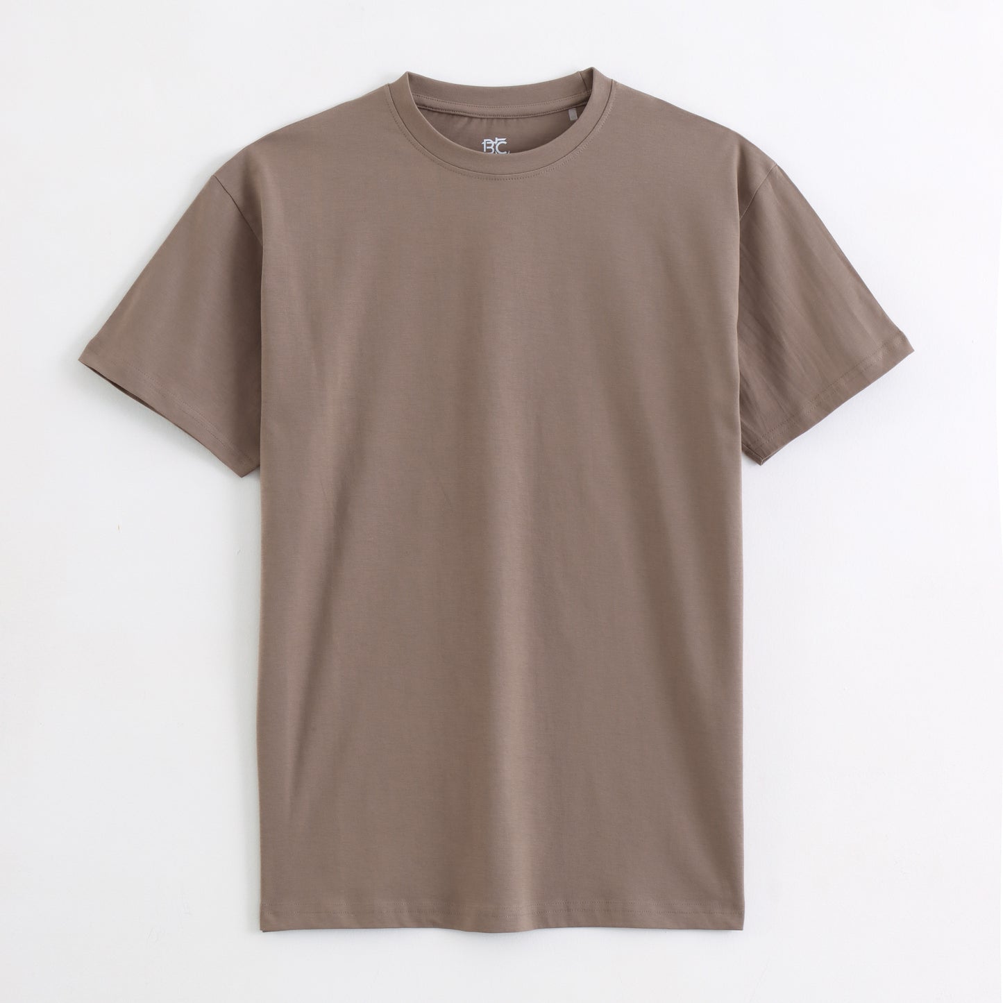 Classic Round Neck T-Shirt – Desert Sand