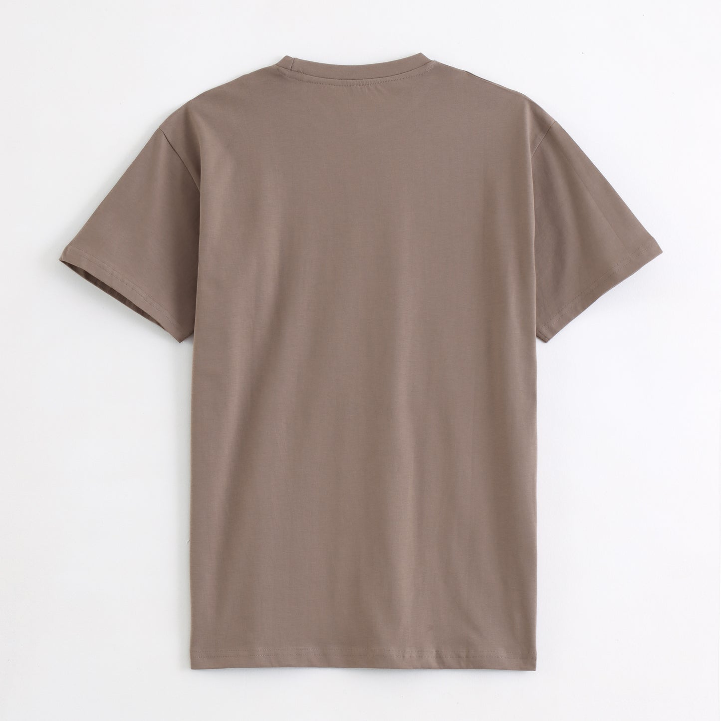 Classic Round Neck T-Shirt – Desert Sand