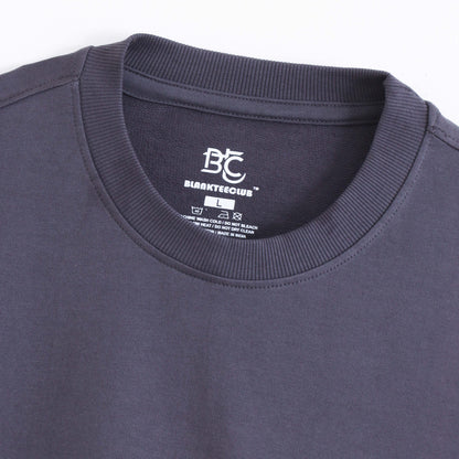Classic Round Neck T-Shirt – Charcoal Grey