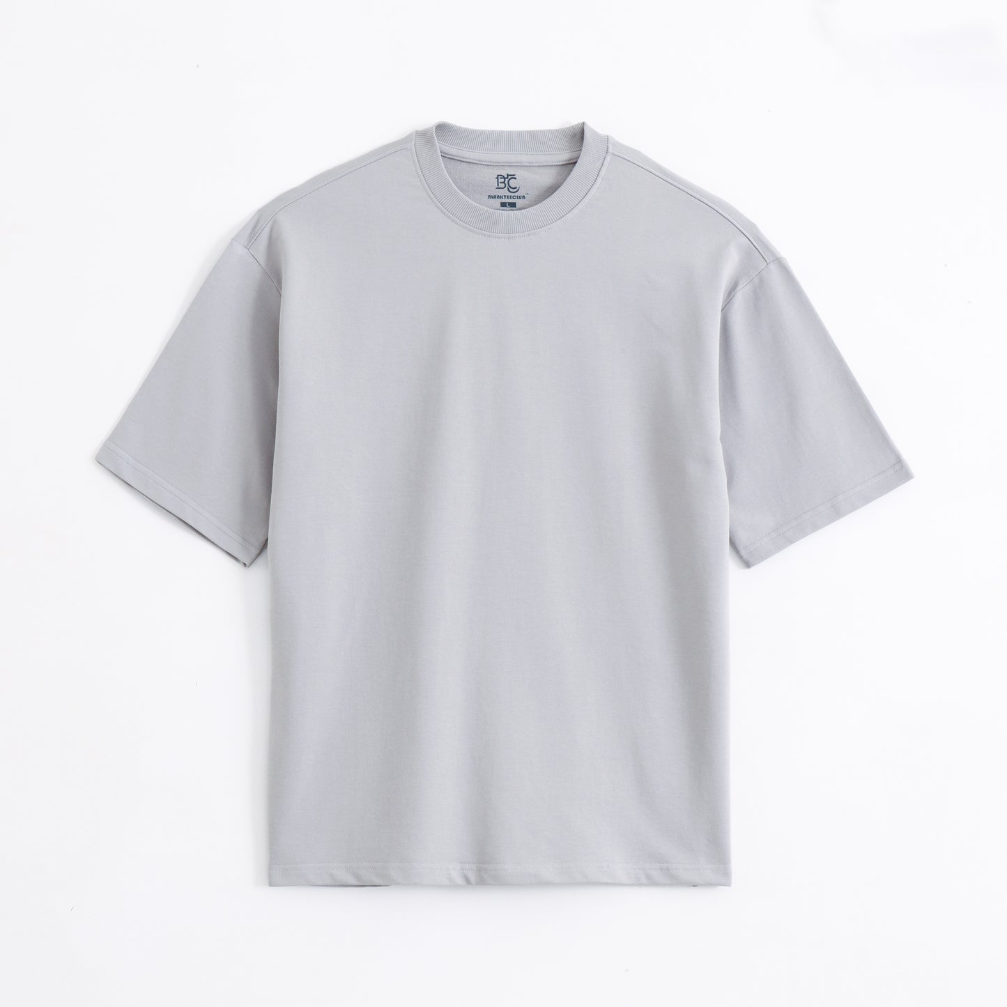 Antimicrobial Oversized T-Shirts - Silver Grey