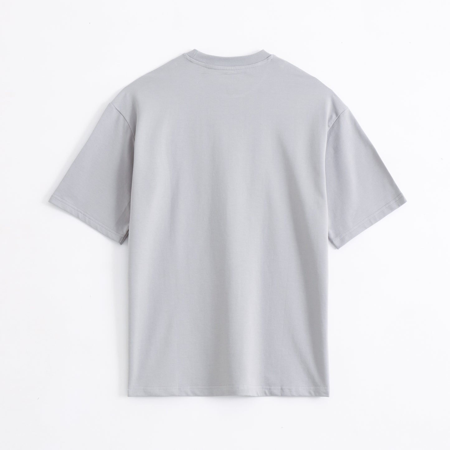 Antimicrobial Oversized T-Shirts - Silver Grey