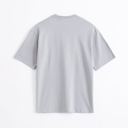Antimicrobial Oversized T-Shirts - Silver Grey