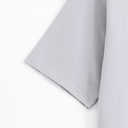 Antimicrobial Oversized T-Shirts - Silver Grey