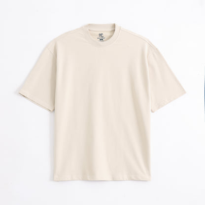 Antimicrobial Oversized T-Shirts - Ivory Cream
