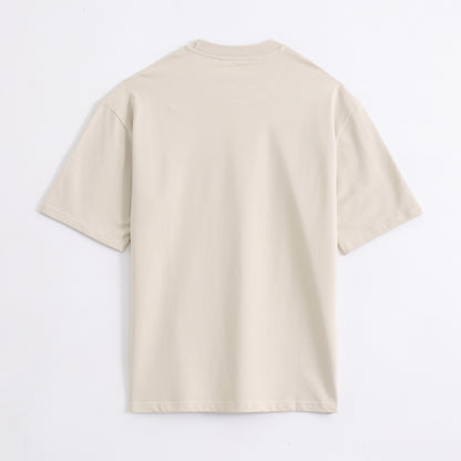 Antimicrobial Oversized T-Shirts - Ivory Cream