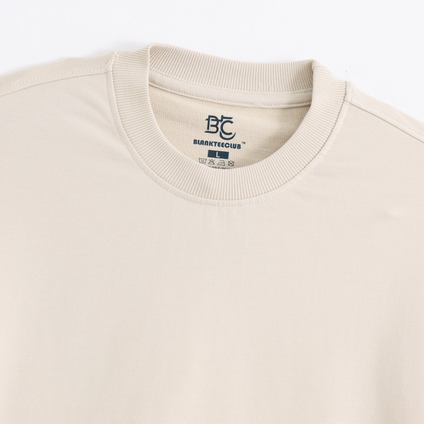 Antimicrobial Oversized T-Shirts - Ivory Cream