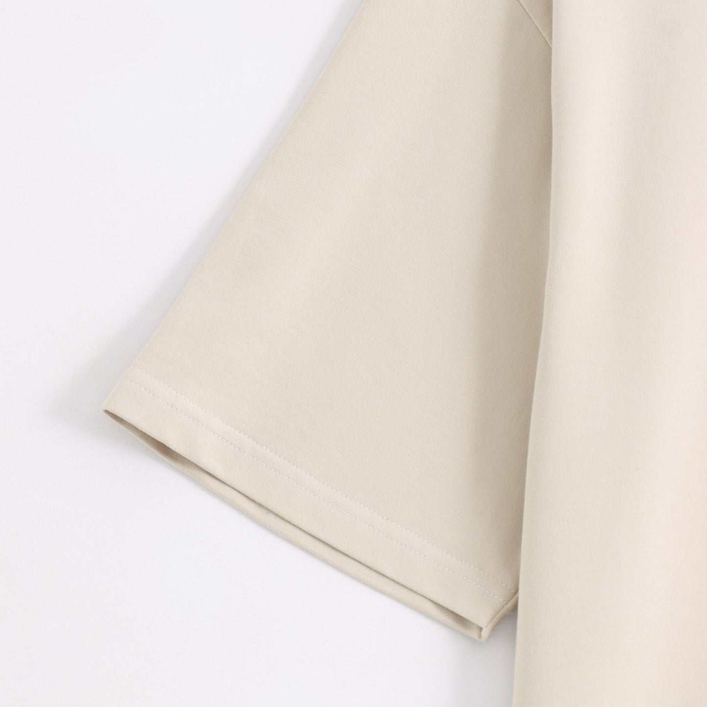 Antimicrobial Oversized T-Shirts - Ivory Cream