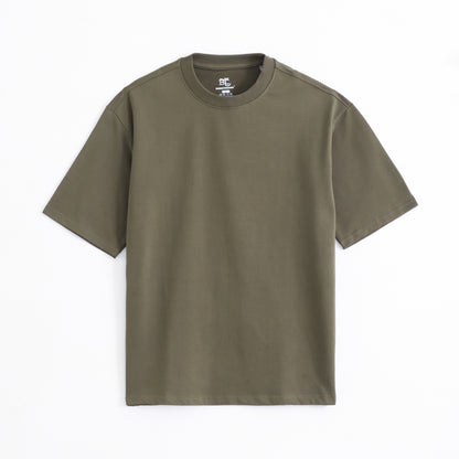Antimicrobial Oversized T-Shirts - Military Olive
