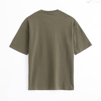 Antimicrobial Oversized T-Shirts - Military Olive