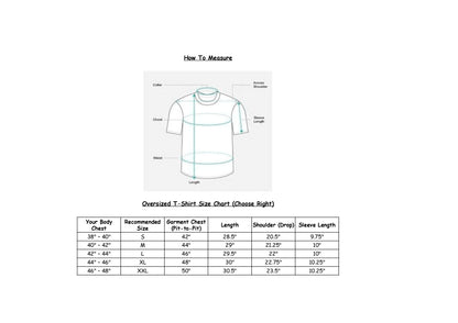 Antimicrobial Oversized T-Shirts - Midnight Black