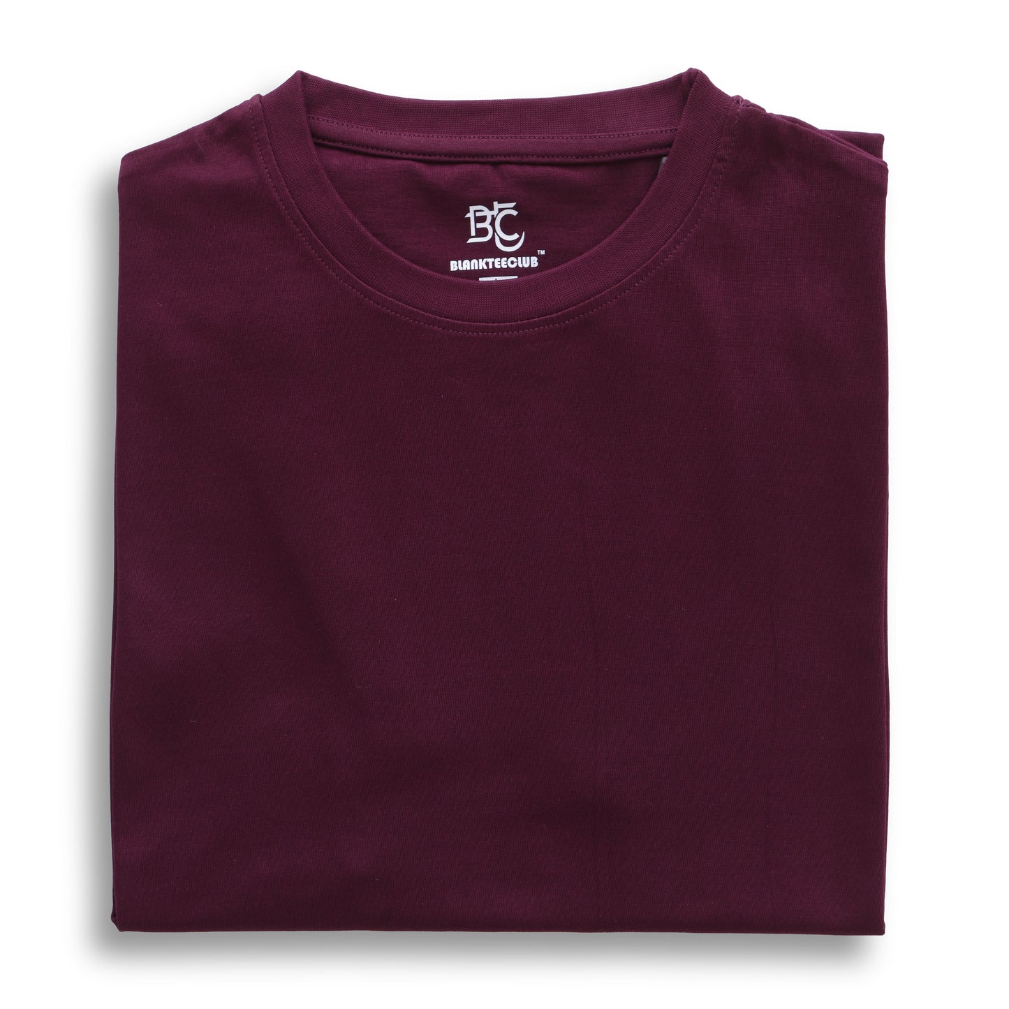 Classic round neck t shirt online at blankteeclub