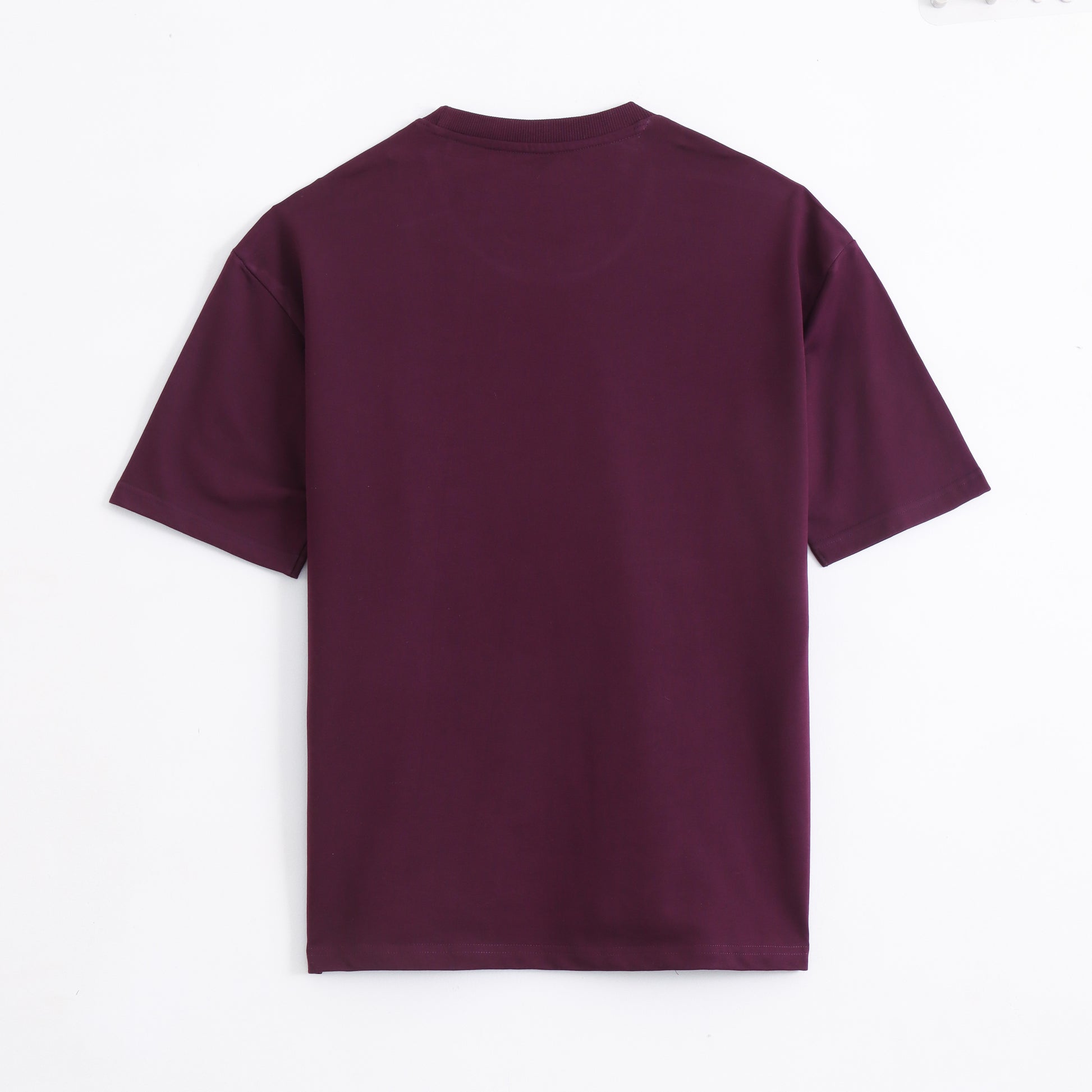 antimicrobial oversized t shirt wine